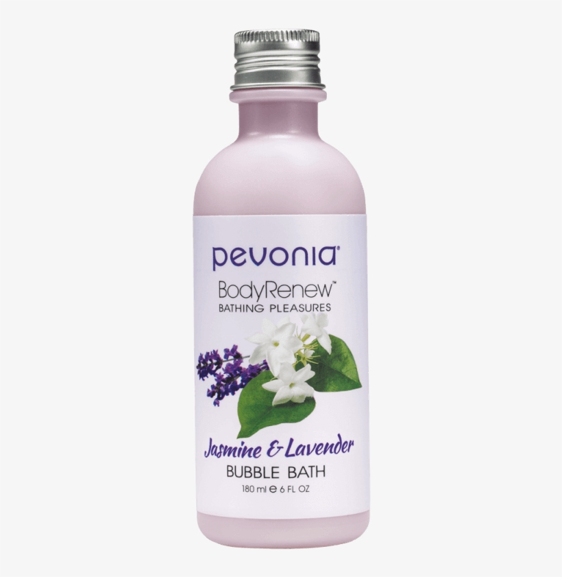 Jasmine & Lavender Bubble Bath - Bottle, transparent png #9244902