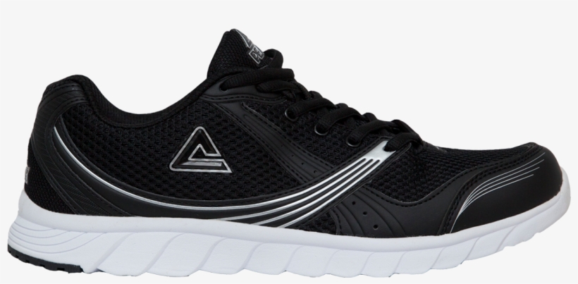 Ripples Black White - Sneakers, transparent png #9245061