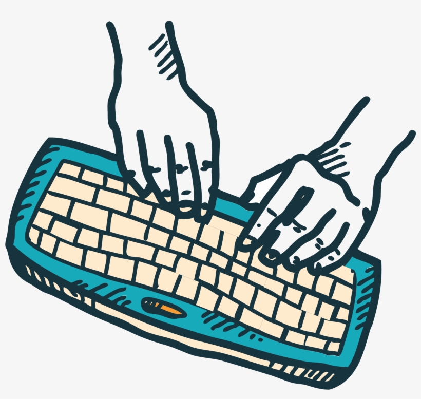 Typing Png - Keyboard Animation, transparent png #9245064
