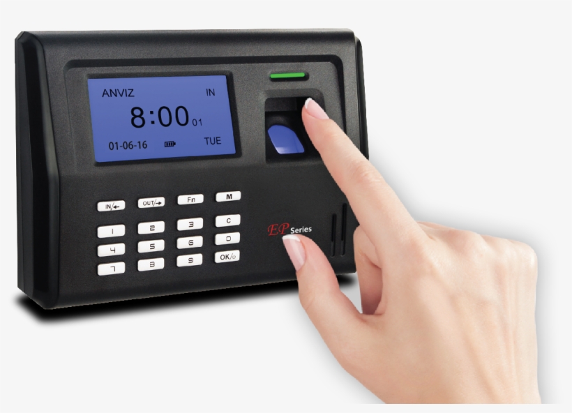 Time Attendance System Png Clipart - Biometric Attendance System Png, transparent png #9245108