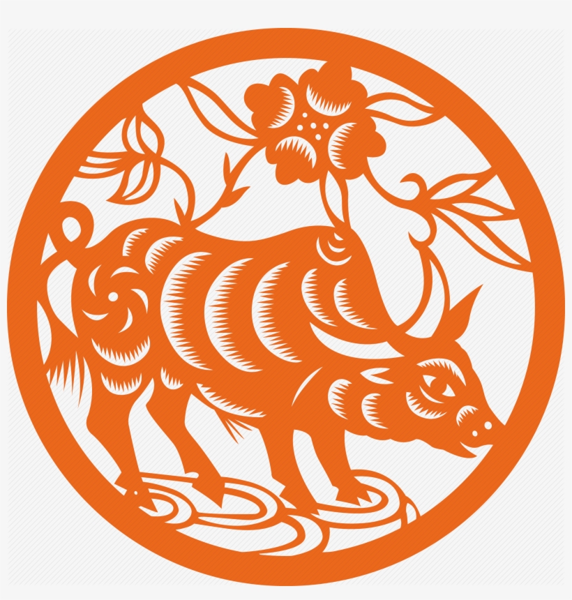 Chinese Zodiac Signs, Icon Set, Icon Design, Horoscope, - Ox Chinese Zodiac Png, transparent png #9245674