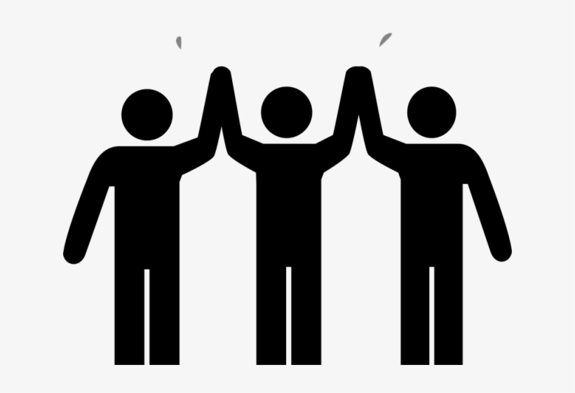 Crossed Field Hockey Sticks - Working With Others Transparent, transparent png #9245881