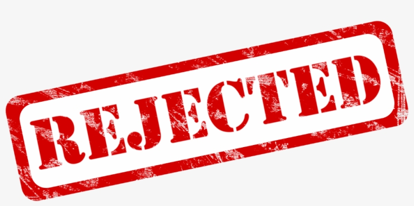 #rejected #denied #seal #stamp - La-96 Nike Missile Site, transparent png #9247911