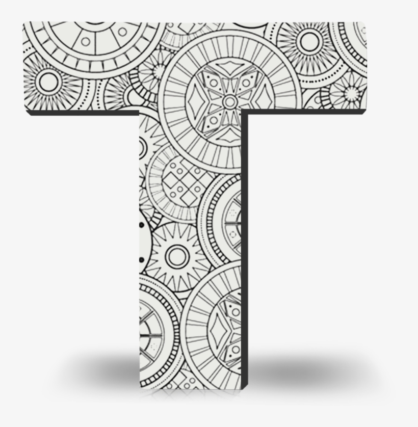 1024 X 1024 7 - Block Letters I Color Joy, transparent png #9248086