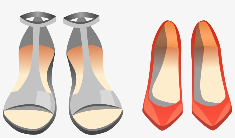 Shoe Slipper Sandal Clip Art - Basic Pump, transparent png #9248314