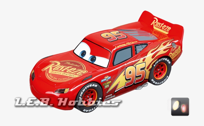 30806 Carrera Digital 132 Disney/pixar Cars 3, Lightning - Mcqueen Car, transparent png #9248765