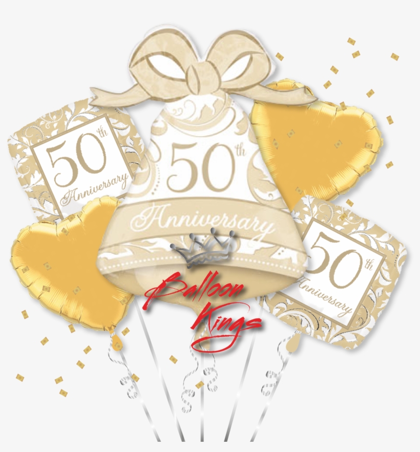 50th Anniversary Bouquet - Illustration, transparent png #9249624