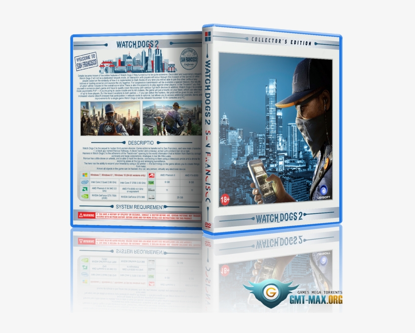 Watch Dogs 2 Digital Deluxe Edition V - Online Advertising, transparent png #9250186