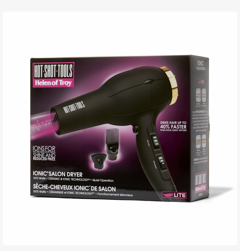 Delaware Travel Hair Dryer Images Hot Shot Tools Ceramic - Hair Dryer, transparent png #9250223