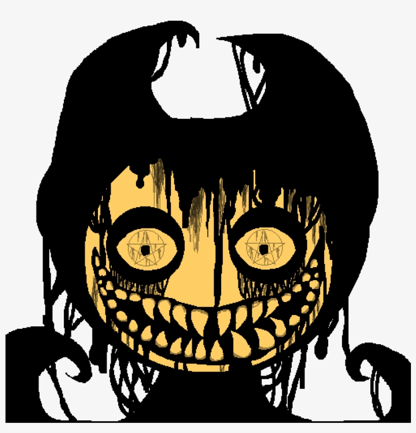 Satanic Bendy - - Illustration, transparent png #9250321