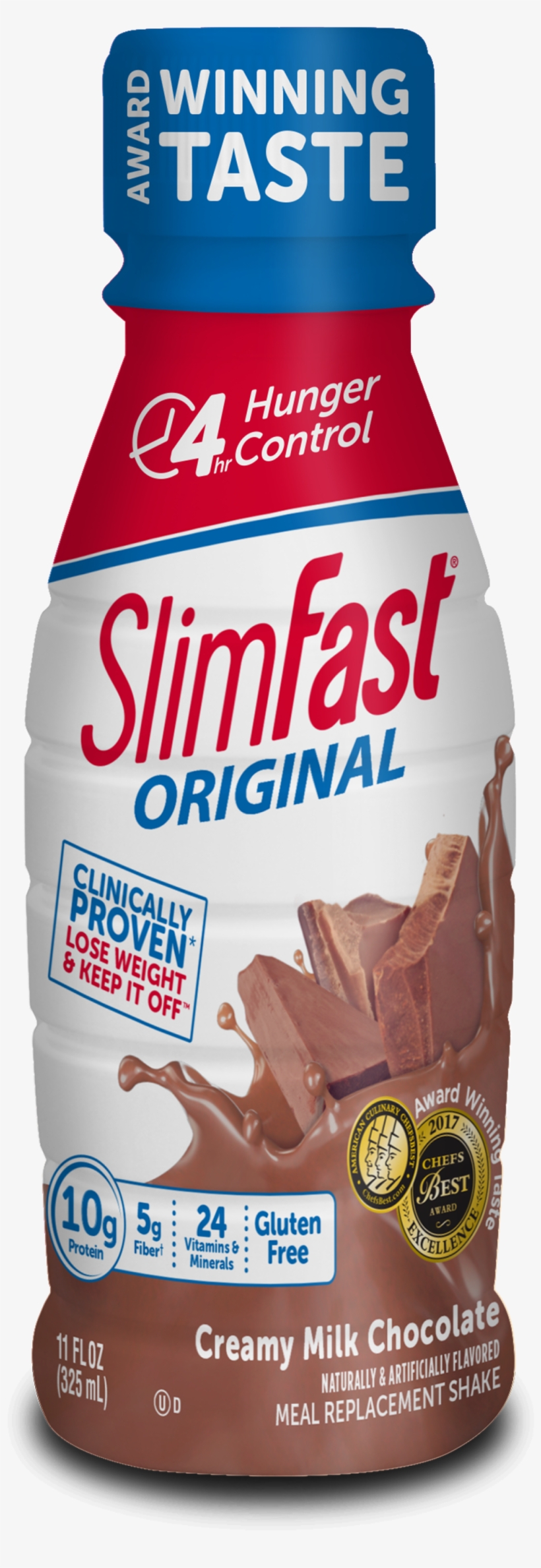 Slimfast Original Ready To Drink Meal Replacement Shakes, - Snack, transparent png #9250662