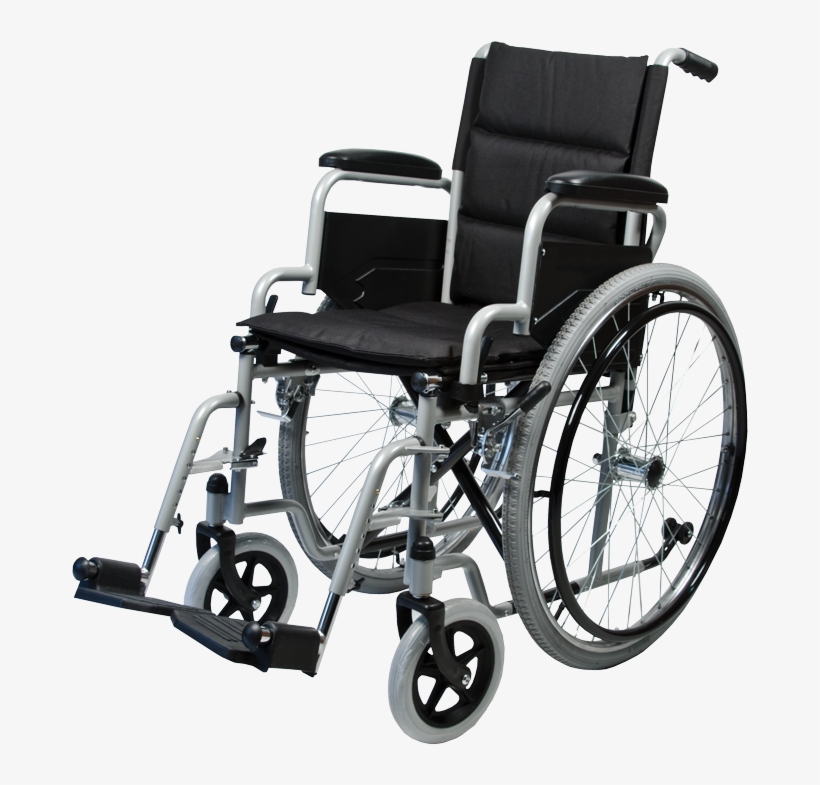 These Chairs Are Heavier, Basic Manual Wheelchairs - Hemi Height Wheelchair Vs Standard, transparent png #9250951