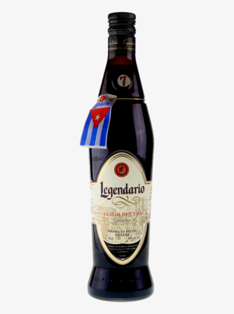 Rum Legendario Elixir De Cuba 7 Anos 70cl - Legendario Elixir De Cuba 7 Anos, transparent png #9250984