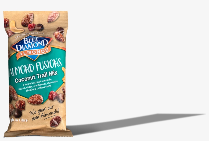 Coconut Trail Mix - Blue Diamond Almond Fusions, transparent png #9251033