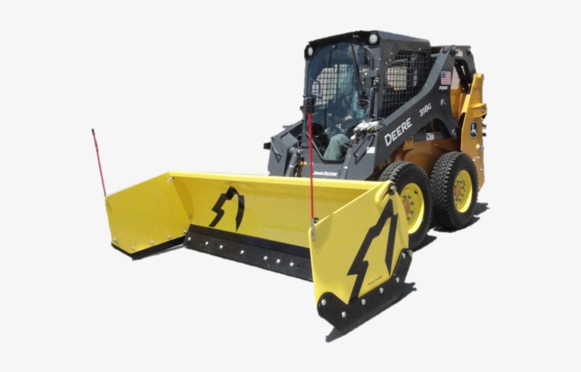 Snow Pusher Small Front View Upte New - Bulldozer, transparent png #9251068