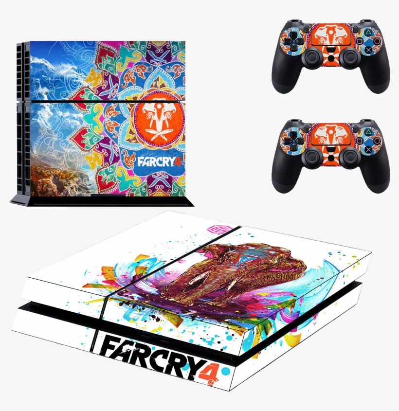 Playstation 4 Phat Decal / Skin / Vinyl - Playstation 4, transparent png #9251631