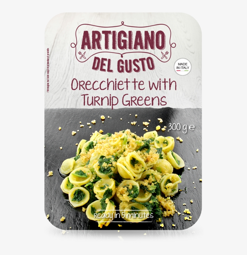 Orecchiette With Turnip Greens - Broccoli, transparent png #9252925