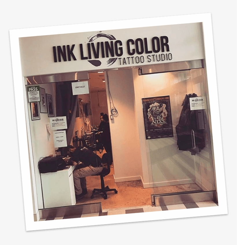 Ink Living Color Tattoo Studio - Book Cover, transparent png #9253135