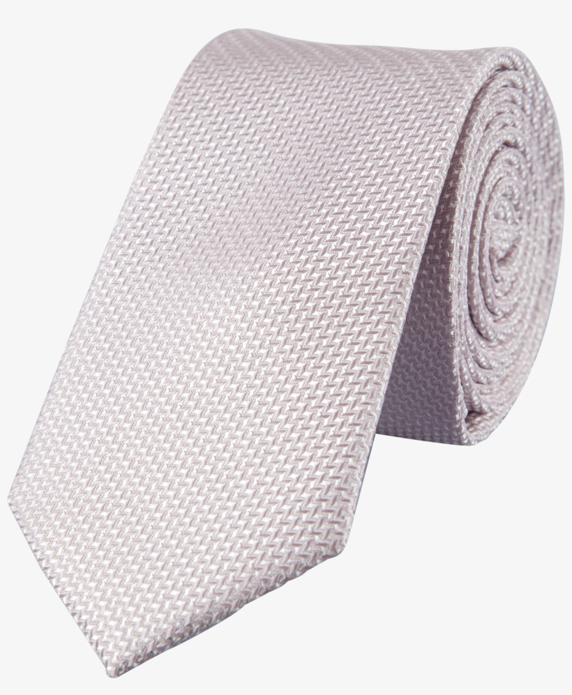 Dusty Pink Jacquard 6cm Tie - Belt, transparent png #9253169