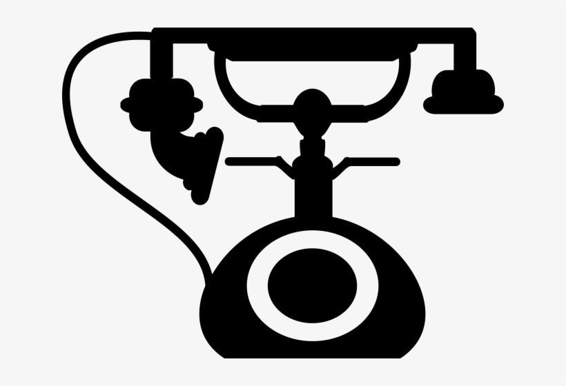 Icons Clipart Phone Call - Old Phone Icon Png, transparent png #9253256