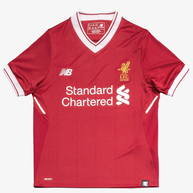 Liverpool Fc Home Jersey 2017/18 - Jersey Liverpool 2017, transparent png #9254284