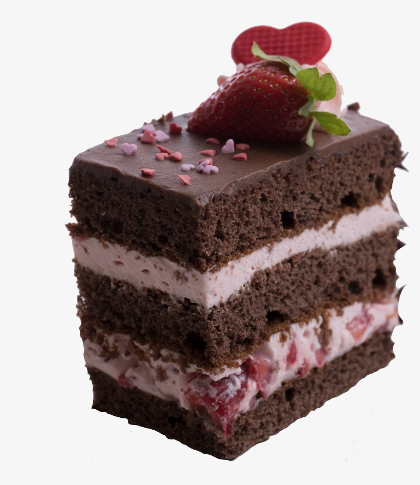 Fresh Handmade Chocolate & Strawberry Moment Order - Chocolate Cake, transparent png #9255623