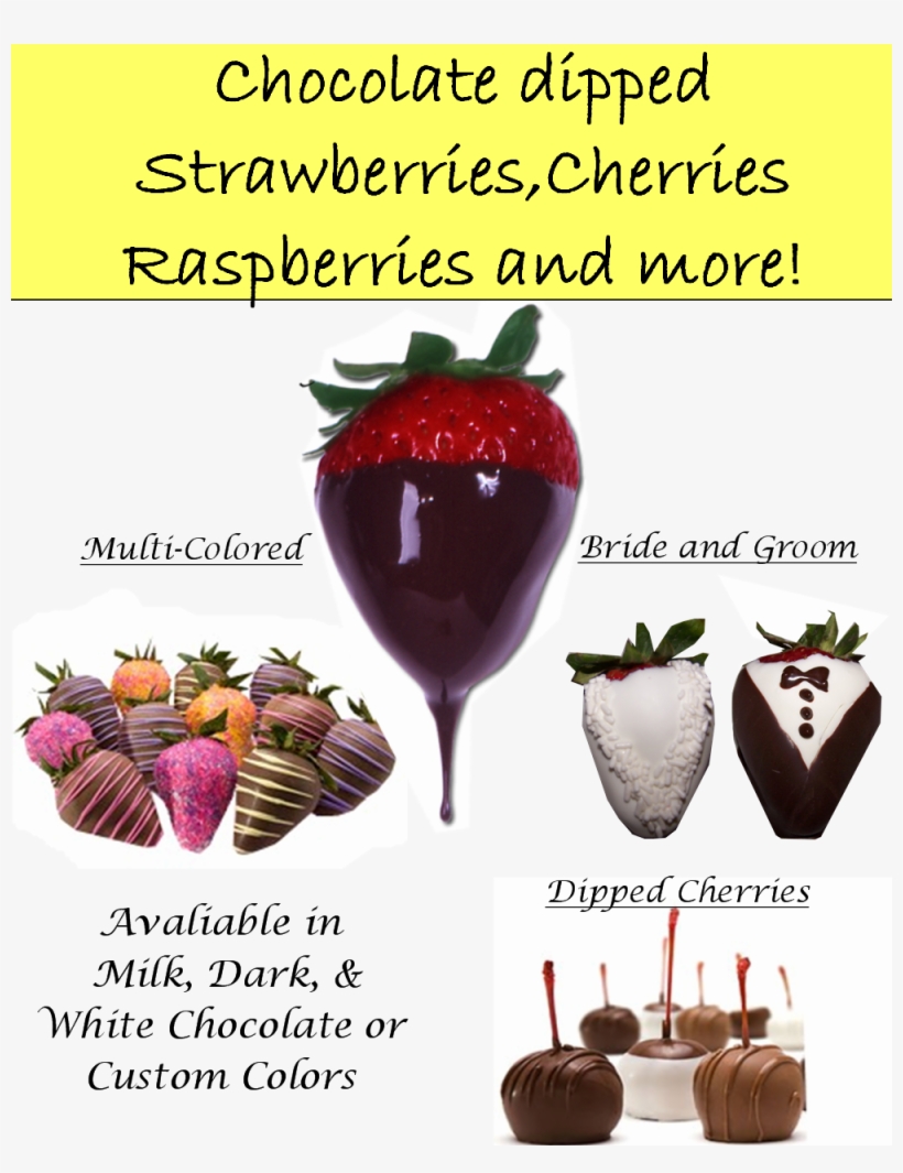 Our Gourmet Delights All Items Can Be Customized In - Morangos Com Chocolate Gif, transparent png #9255677