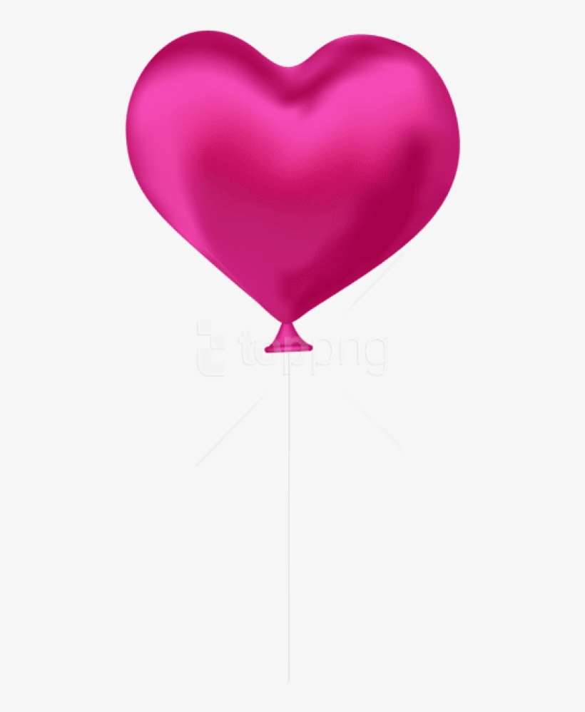 Free Png Download Pink Heart Balloon Png Images Background - Red Heart Balloon Png, transparent png #9256003
