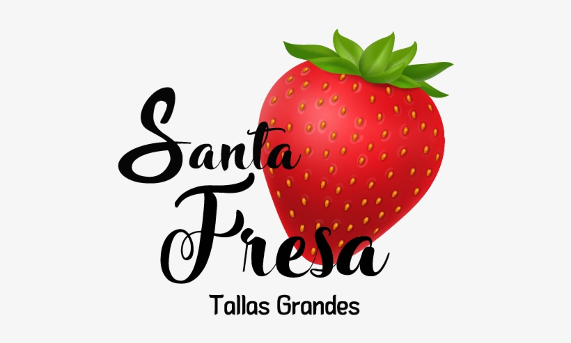 Santa Fresa - Tallas Grandes - Strawberry, transparent png #9256290