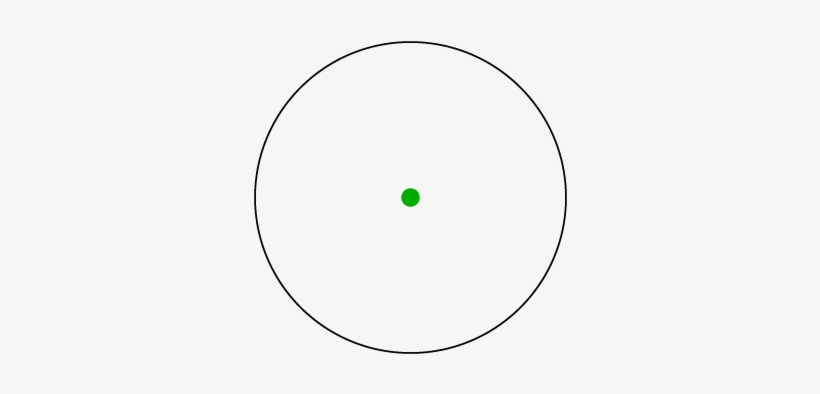 Trijicon Miniature Rifle Optic Sight - Circle, transparent png #9256291