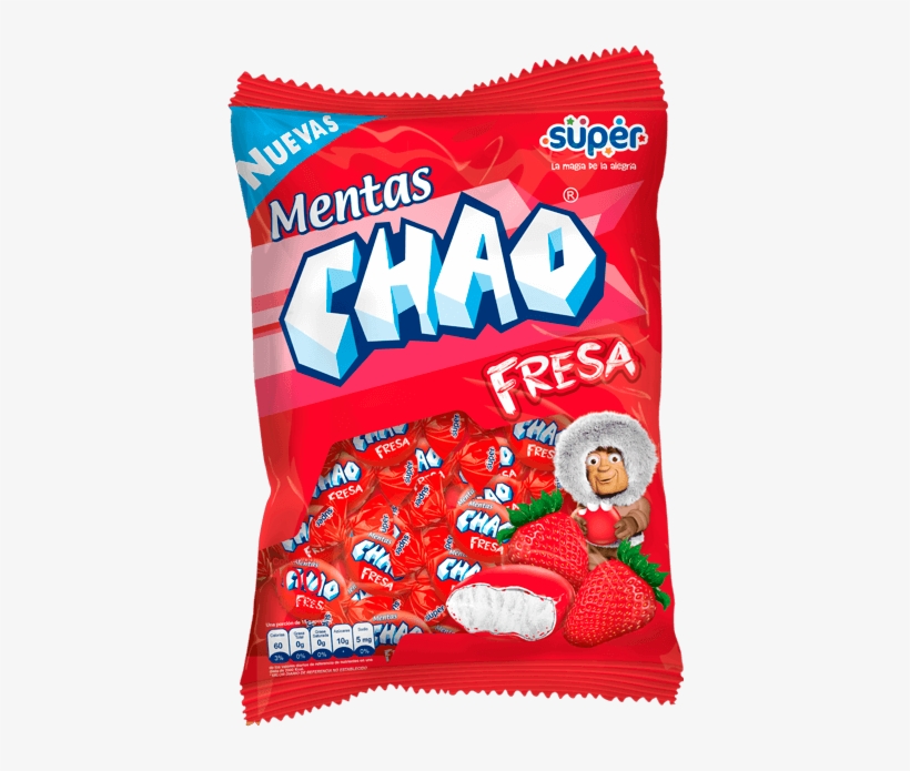 Menta Masticable Crocante Y Refrescante Sabor Fresa, - Snack, transparent png #9256343
