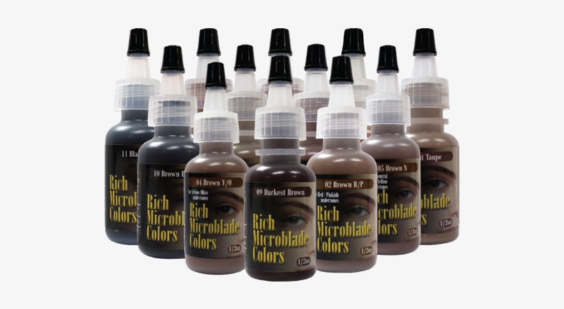 Rich Microblade Colors 1/2oz - Rich Microblade Colors, transparent png #9256405