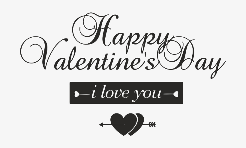 Las Cifras De San Valentín - Calligraphy, transparent png #9256675