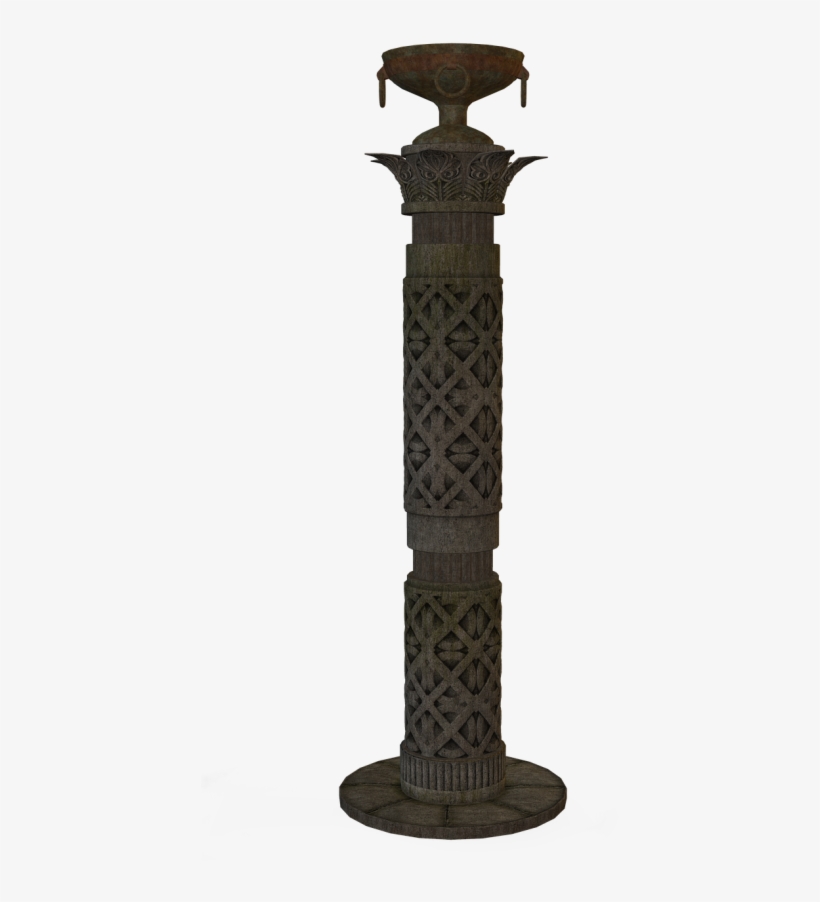 Column,mythical,figure - Pillar Png, transparent png #9256844