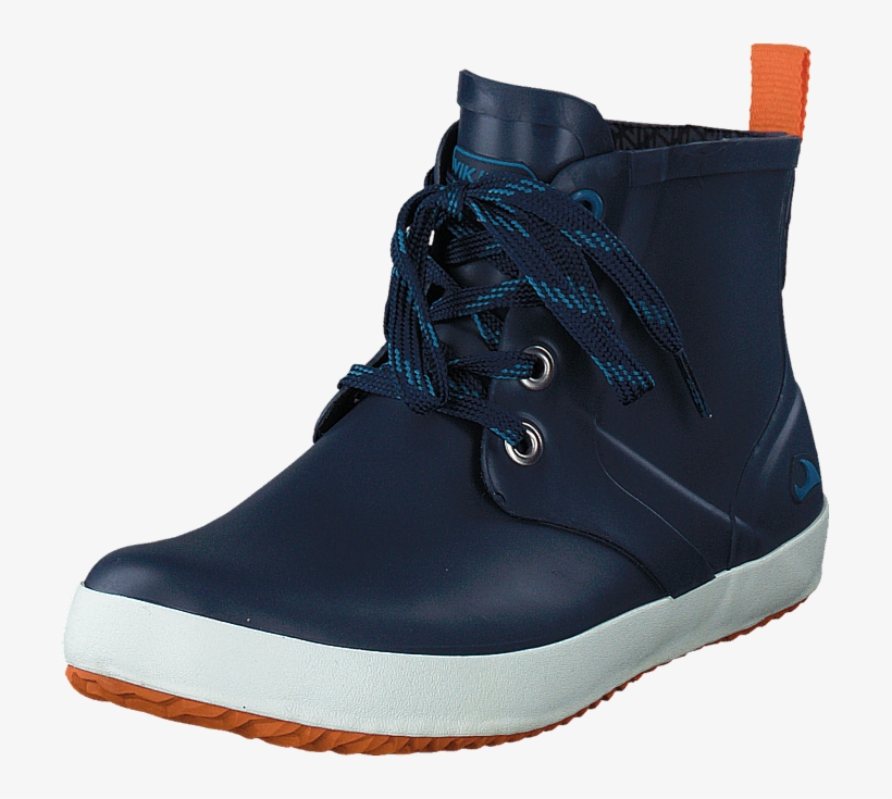 Lillesand Jr Navy/orange - Snow Boot, transparent png #9256906