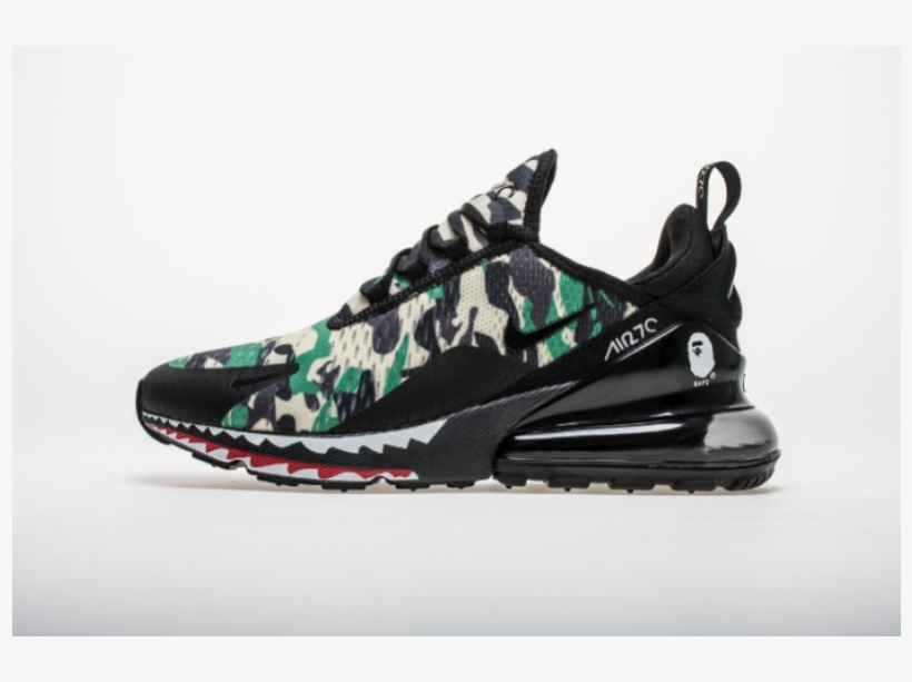 Green Shark Co Branded Semi Volar Cushion Co Branded - Nike Air Max, transparent png #9256965