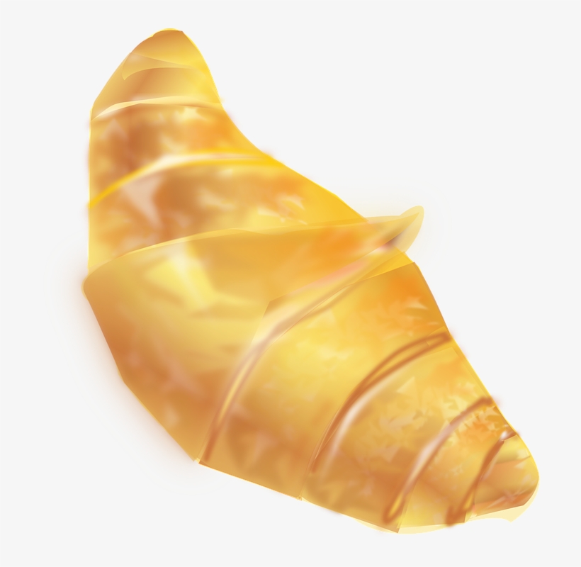 Croissant Clipart Breakfast Pastry - Famous French Food Png, transparent png #9257053