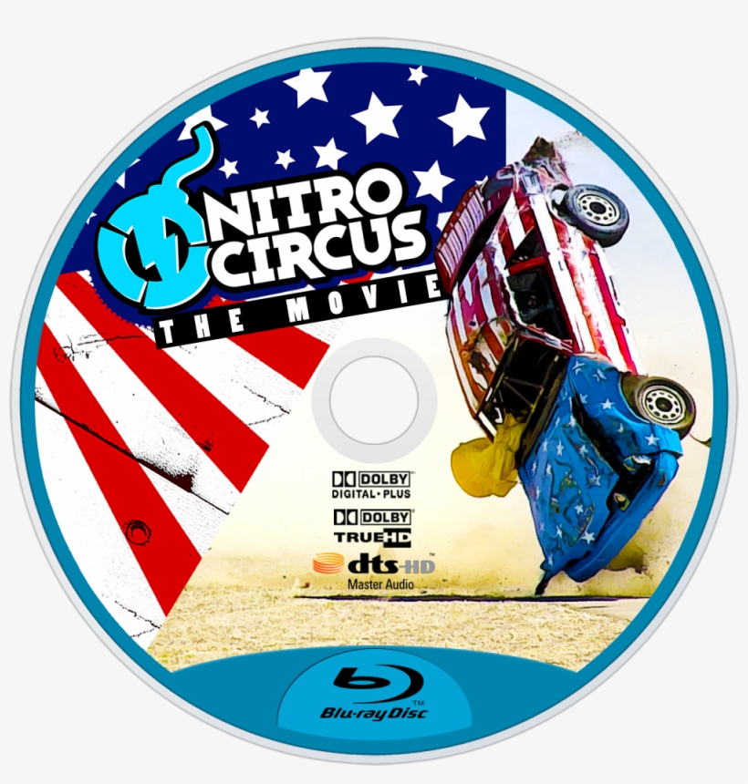 The Movie Bluray Disc Image - Nitro Circus, transparent png #9257366