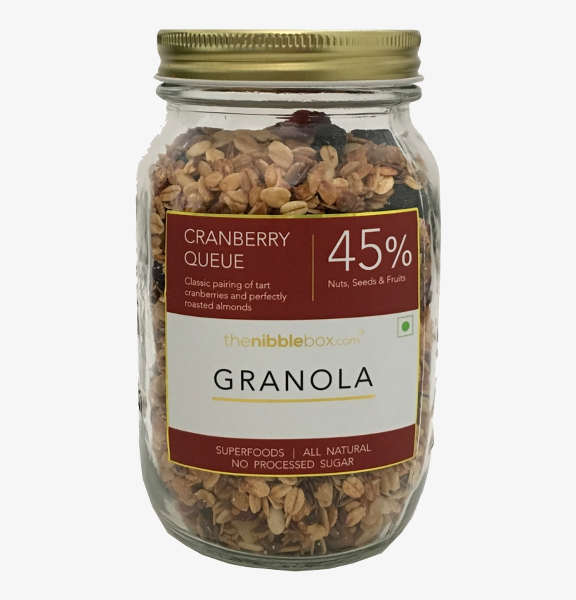 Cranberry Queue - Granola, transparent png #9257691