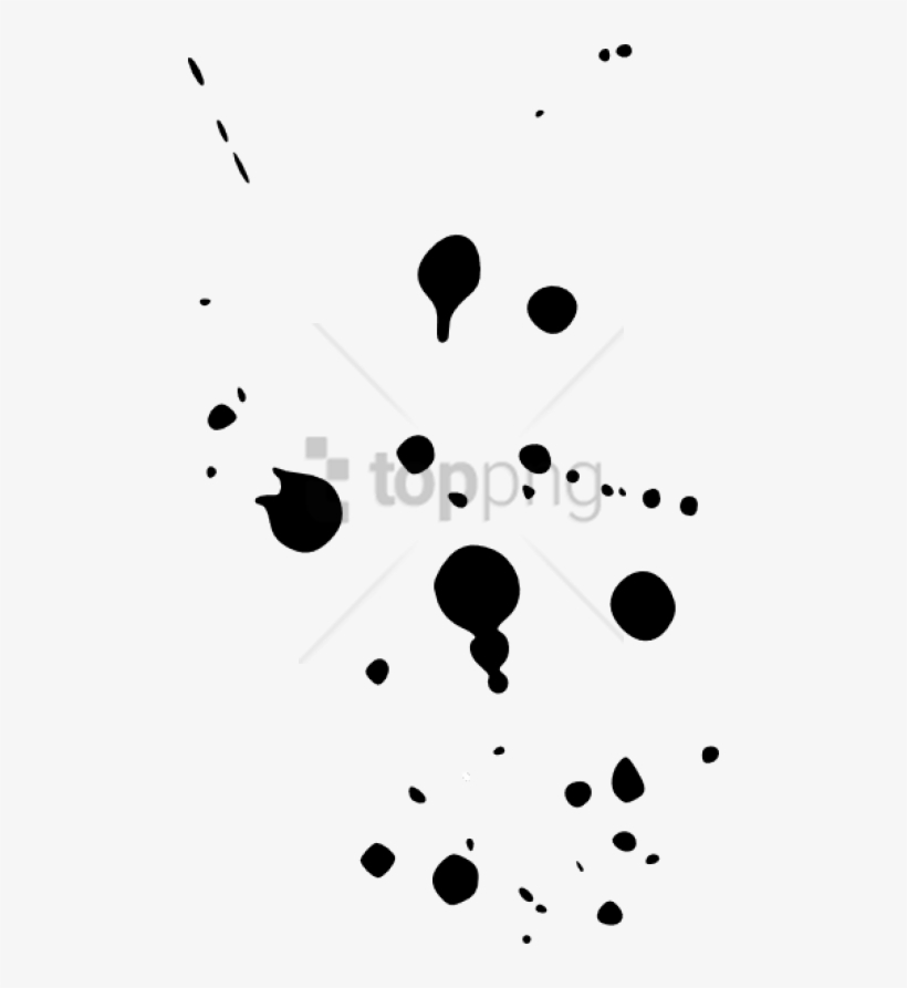 Free Png Download Gotas De Tinta Png Images Background - Splat Ink Png, transparent png #9257699