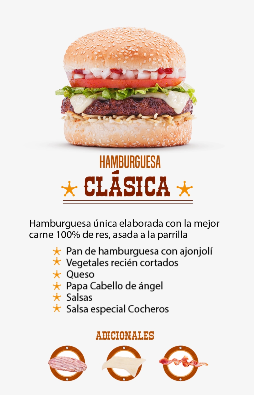 Hamburguesa - Fast Food, transparent png #9257923