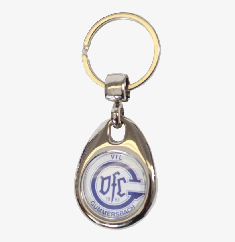 Metal Key Ring With Trolley Coin - Keychain, transparent png #9258600