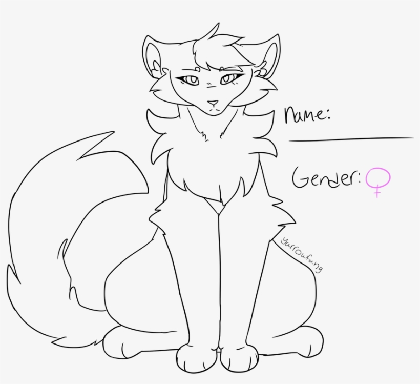 Kitty Drawing Transparent Clipart Free Download Ya - Line Art, transparent png #9258715