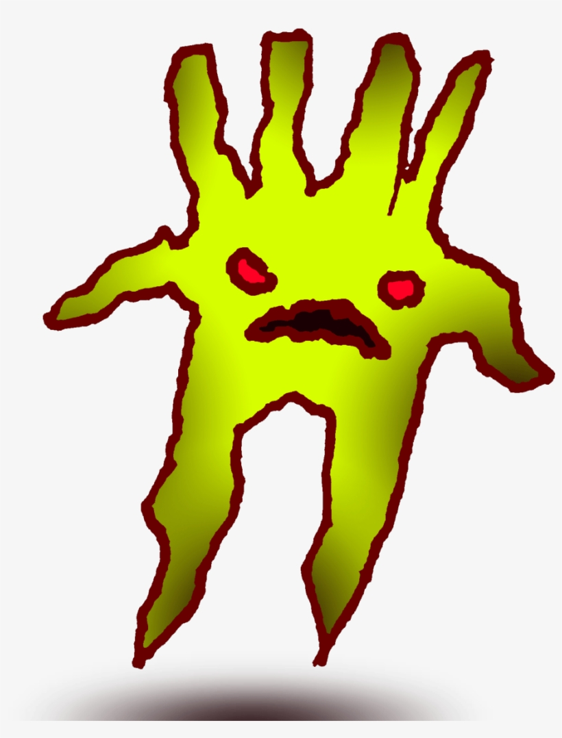 Mean Neon Hand - Illustration, transparent png #9259508