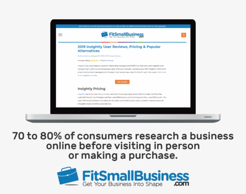 Laptop Displaying A Business Website, With A Business - Web Page, transparent png #9260015