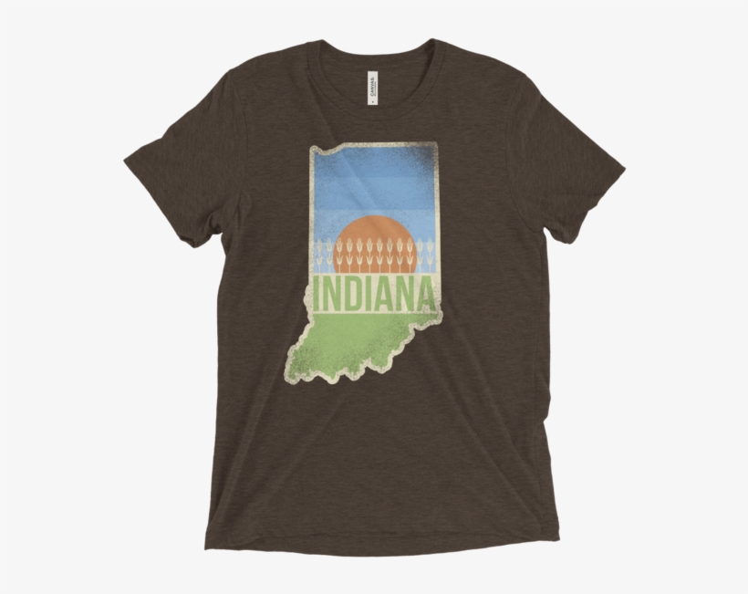 Indiana Cornfield T-shirt - T-shirt, transparent png #9260335