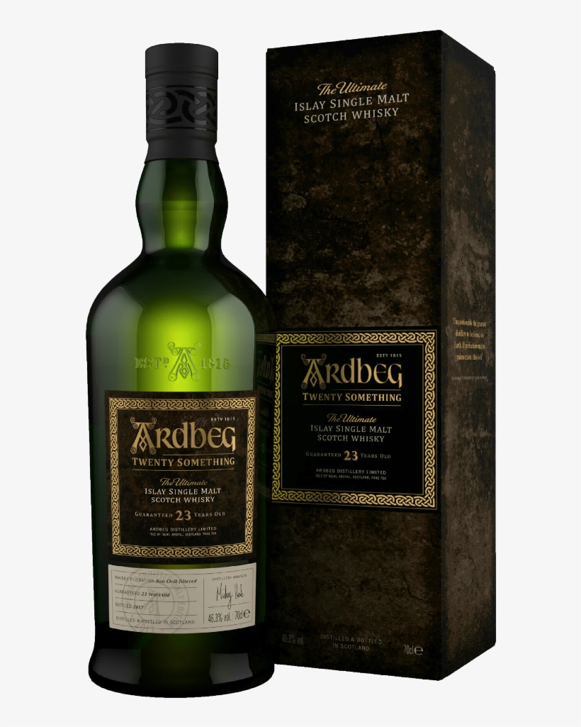 Image - Ardbeg Scotch 10 Year Old Single Malt, transparent png #9260832