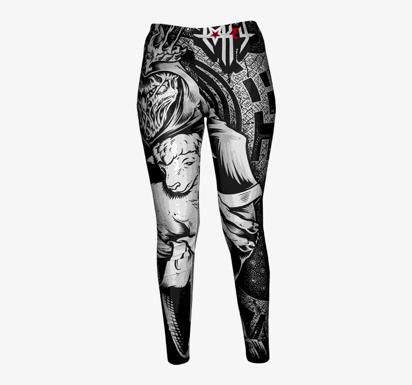 Image Of "bleed" Leggings - Leggings, transparent png #9261219