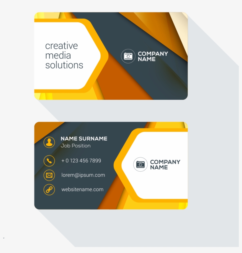 Business Card Design And Logo Templates Best - Visiting Card Png Backgrounds, transparent png #9261771