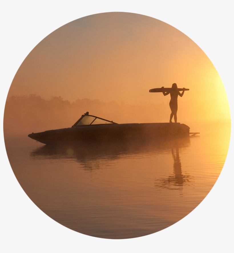 Ski - Sunset, transparent png #9262245